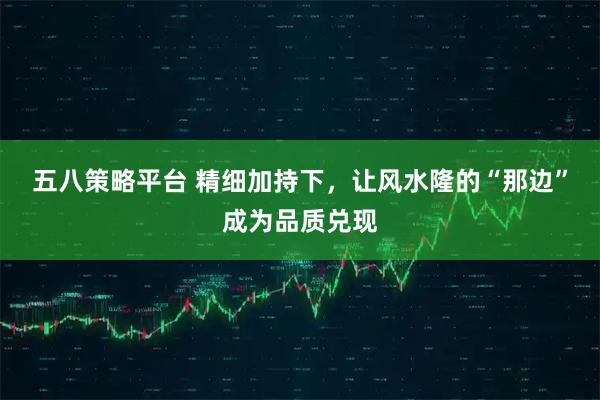 五八策略平台 精细加持下，让风水隆的“那边”成为品质兑现